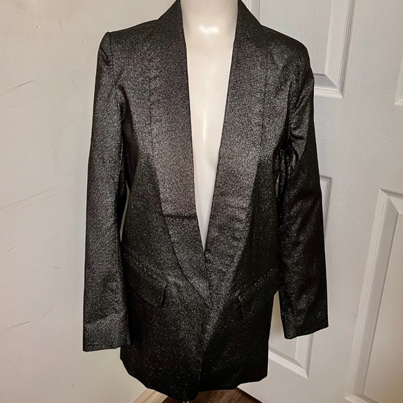 Ricki's Black & Silver Blazer/Size Small/Discount Shipping/Free Gift NWOT - Picture 3 of 9